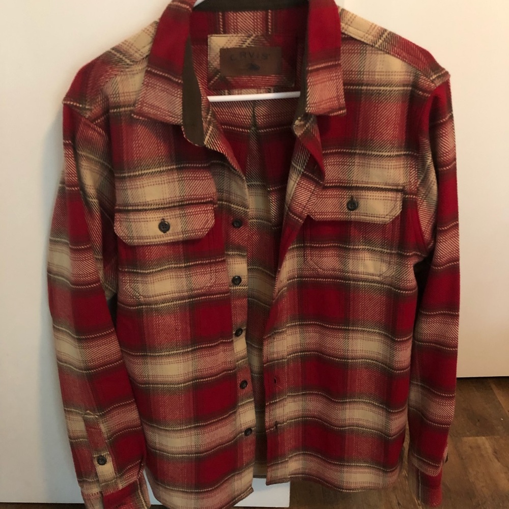 Men’s Orvis Flannel Shirt Jacket